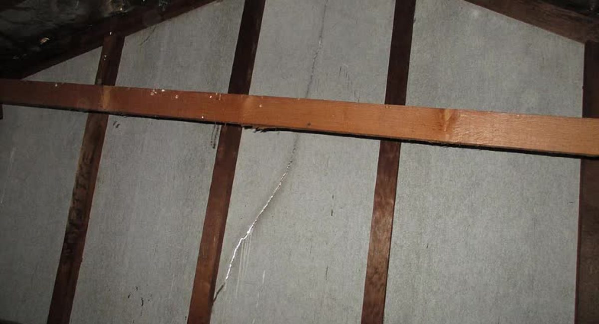 Cracked Gable Wall Cladding SJN Building Consultants